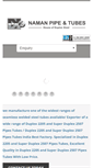 Mobile Screenshot of namanpipe.com